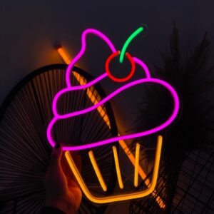 "Babka Mufinka" Neon Led - obrazek 4