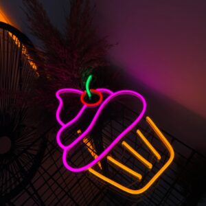 "Babka Mufinka" Neon Led - obrazek 5