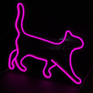 "Kot idący" Neon Led - obrazek 2