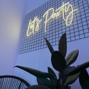 "Let's party" Neon Led - obrazek 4