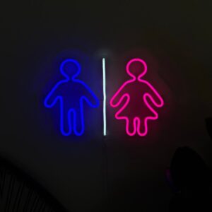 "Toalety" Neon Led