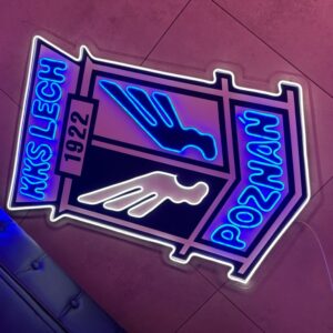 "KKS Lech Poznań" Neon Led - obrazek 2