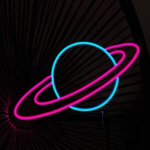 "Planeta saturn" Neon Led - obrazek 6