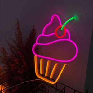 "Babka Mufinka" Neon Led - obrazek 3