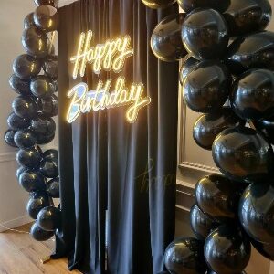 "Happy birthday" Neon Led - obrazek 4