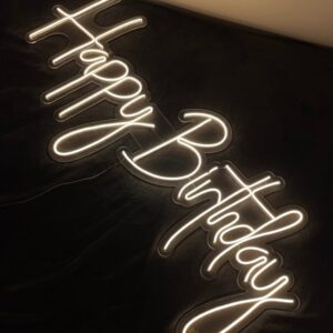 "Happy birthday" Neon Led