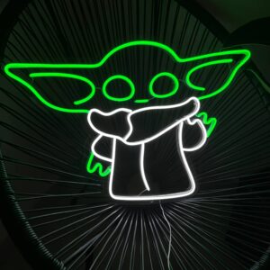 "Baby Joda / Grogu" Neon Led