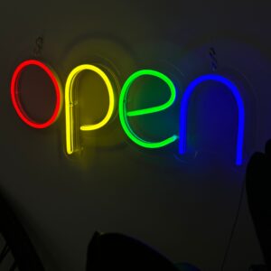 "Open" Neon Led - obrazek 2