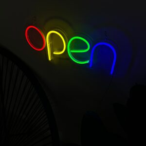 "Open" Neon Led - obrazek 4