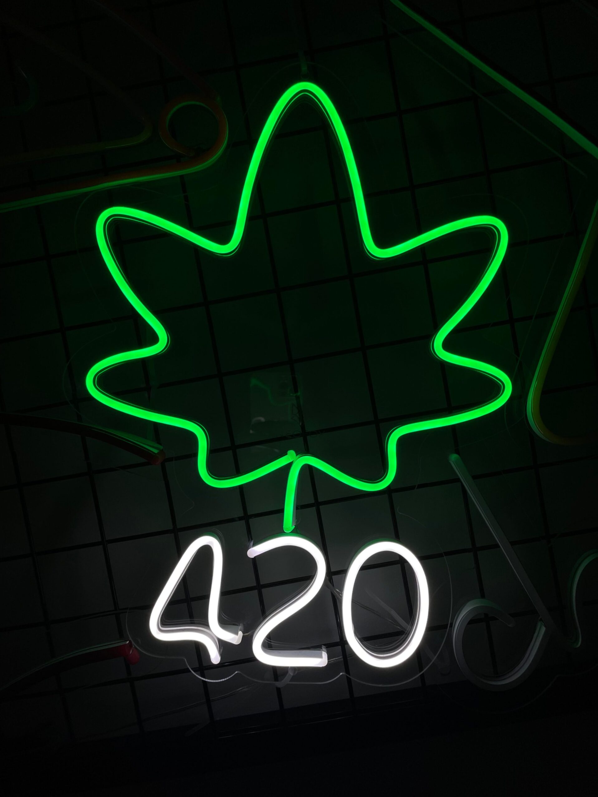 jpeg-optimizer_Копия IMG_9462 "Marihuana 420" Neon Led - obrazek 1