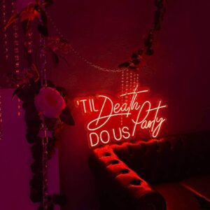 "Do us Party" Neon Led - obrazek 3