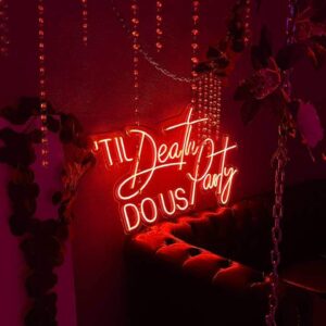 "Do us Party" Neon Led - obrazek 4