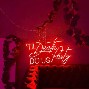 "Do us Party" Neon Led - obrazek 5