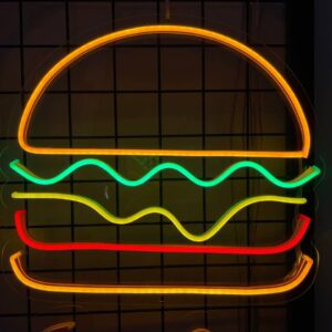 "Burger" Neon Led