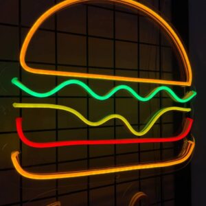 "Burger" Neon Led - obrazek 2