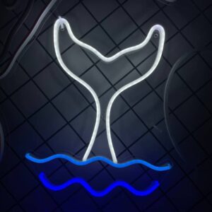 "Ogon wieloryba" Neon Led
