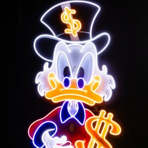 "Donald Duck, Kaczor" Neon Led - obrazek 4