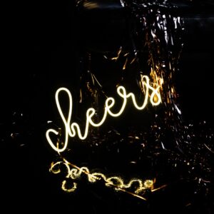 "Cheers" Neon Led