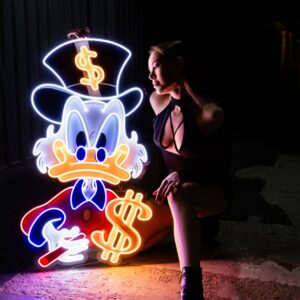 "Donald Duck, Kaczor" Neon Led