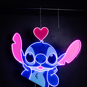 "Stich" Neon Led - obrazek 3