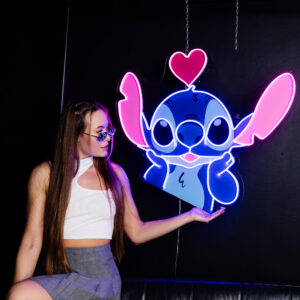 "Stich" Neon Led - obrazek 2